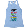 daddy you are my favorite superhero Racerback Tank