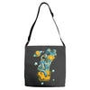 space cat Adjustable Strap Totes