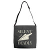 silent but deadly blow Adjustable Strap Totes