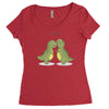 hug me Women's Triblend Scoop T-shirt