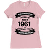 Premium Vintage  1961 Ladies Fitted T-Shirt