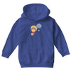 hot bear balloon Youth Hoodie