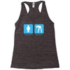 your girlfriend my girlfriend mens funny t shirt Racerback Tank