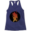 Goku Silhouette Racerback Tank