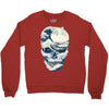 the great wave off skull Crewneck Sweatshirt