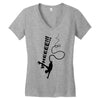 bungee jumping Women's V-Neck T-Shirt