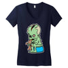 zombie baby Women's V-Neck T-Shirt