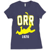 bobby orr 1970 hockey Ladies Fitted T-Shirt