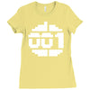 paradroid retro commodore 64 8 bit gamer Ladies Fitted T-Shirt