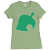 animal crossing tribute ladies Ladies Fitted T-Shirt