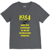 george orwell   1984 V-Neck Tee