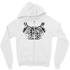 a biker life behind bars Zipper Hoodie