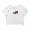 rebel alliance long sleeve tee Crop Top
