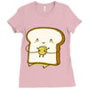 bread and butter Ladies Fitted T-Shirt