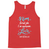 Mom Great Job I'm Awesome Love Happy Mother's Day Tank Top