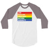 Lgbt Ampersand 3/4 Sleeve Shirt