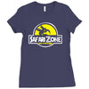 safari zone Ladies Fitted T-Shirt