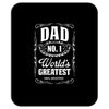 dad number one world's greatest Mousepad