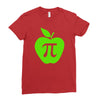 apple pi Ladies Fitted T-Shirt