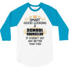 Smart Good Looking School Counselor Doesnt Get Better Than This 3/4 Sleeve Shirt
