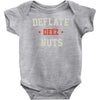 deflate deez nuts Baby Bodysuit