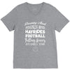 dreaming about pumpkin spice hayrides footbal falling leaves family ti V-Neck Tee