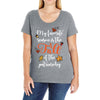 my favorite season is the fall of the patriarchy Ladies Curvy T-Shirt