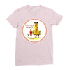 calvin hobbes Ladies Fitted T-Shirt