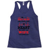 There's This Boy Who Stole My Heart He Calls Me Wife Racerback Tank
