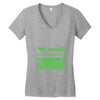 delorean trail Women's V-Neck T-Shirt