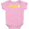 anchorman inspired ron burgundy channel 4 news team san diego Baby Onesie