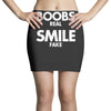 boobs real smile fake Mini Skirts