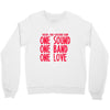 walker high marching band one sound one band one love Crewneck Sweatshirt