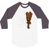 hidden groot [converted] 3/4 Sleeve Shirt