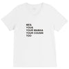 me &amp; you V-Neck Tee