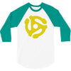 45 stereo adapter 3/4 Sleeve Shirt