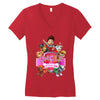 paw patrol birthday girl uncle Women's V-Neck T-Shirt