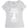 Best Friend  Beagle Women's Triblend Scoop T-shirt