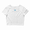 i'm only here for the wifi internet   coffee cafe web geeky tech guy t Crop Top