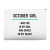 October Girl Accessory Pouches