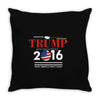 trump 2016 presidential Throw Pillow