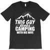 Camper Couple Man White T-Shirt