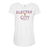 electro city Maternity Scoop Neck T-shirt