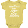 the best thing in my life are my kids and my grandkids Baby Onesie