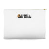 i like big buns bunny love Accessory Pouches