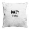 baby bear Throw Pillow