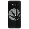 cannabis fingerprinting (white) Samsung Galaxy S8