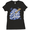 let's drift away Ladies Fitted T-Shirt