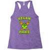 vegan pirate Racerback Tank