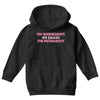 on wednesdays we smash the patriarchy Youth Hoodie
